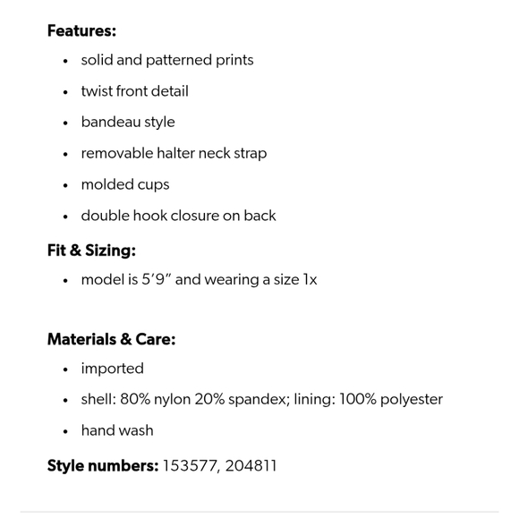 NWT Maurices Set Bikini 2X Matching Swimwear Jade Mist Summer Plus Q-2334 - Picture 4 of 10